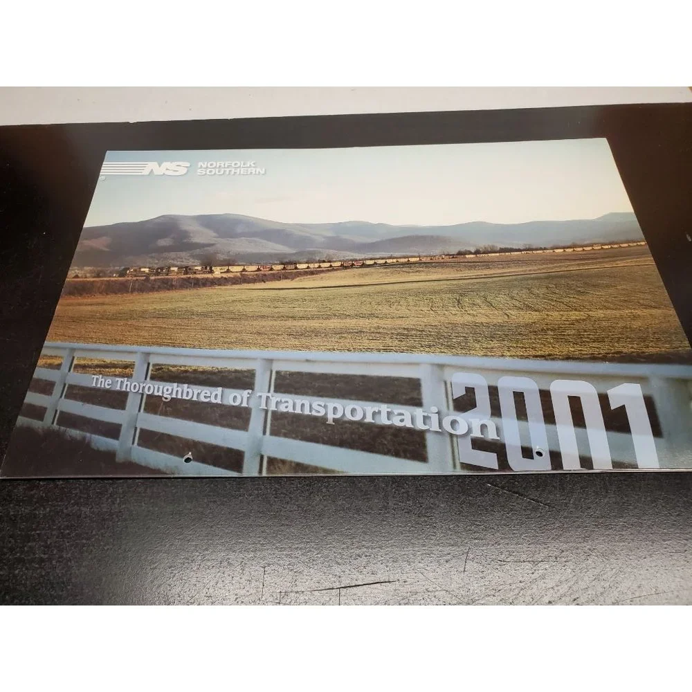 2001‎ Norfolk Southern Railroad Calendar - Oversize